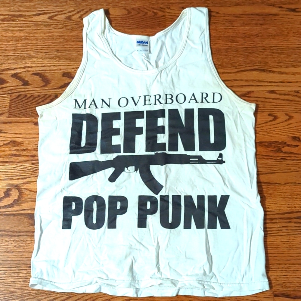 Man Overboard Defend Pop Punk medium tanktop